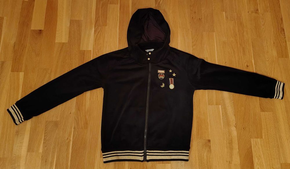 bluza welurowa z kapturem Mayoral dla dziewczynki roz. 164