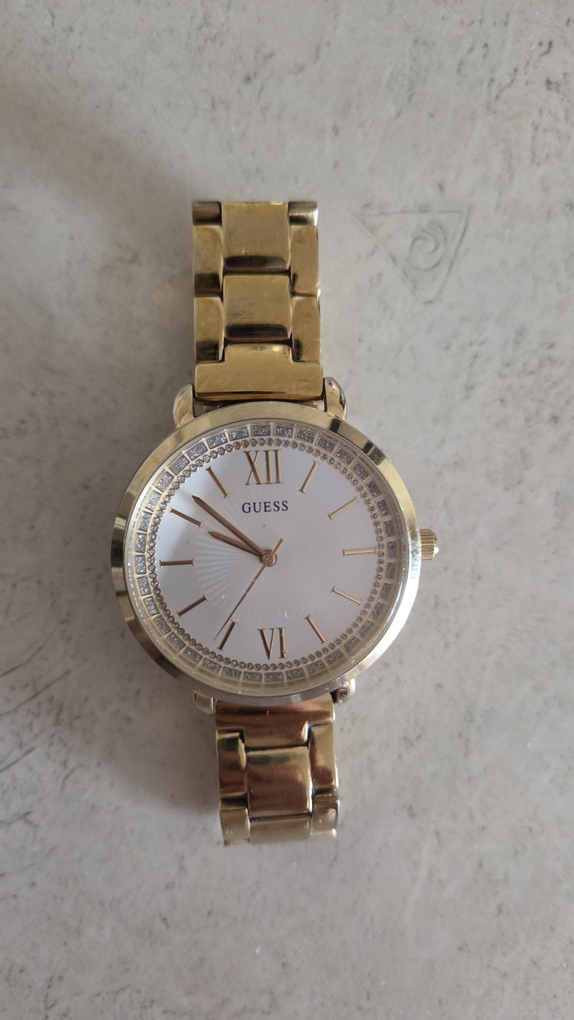 Oryginalny złoty zegarek GUESS Posh W1231L2