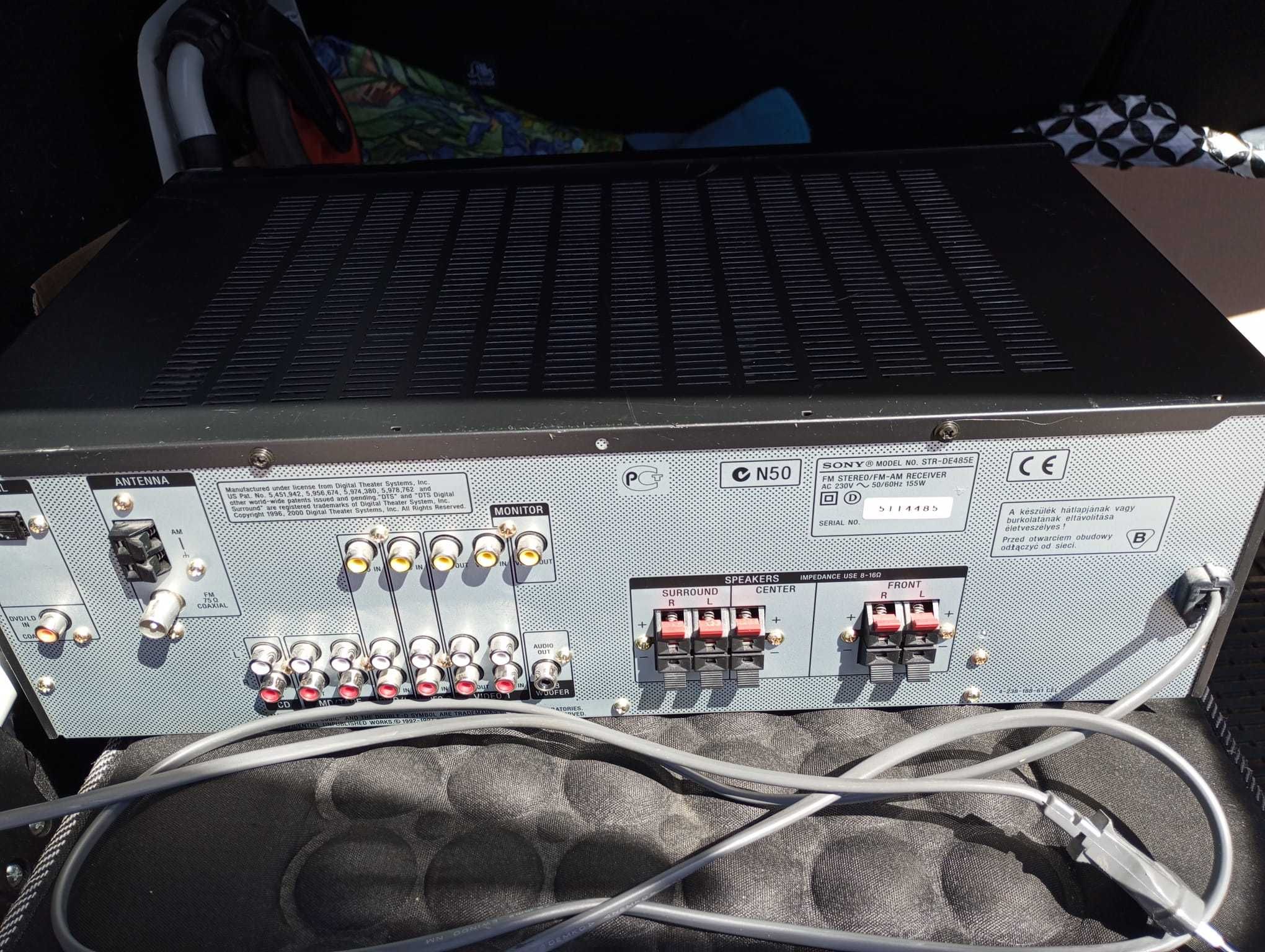 Amplituner SONY STR-DE485E RDS Cinema Studio EX bez pilota