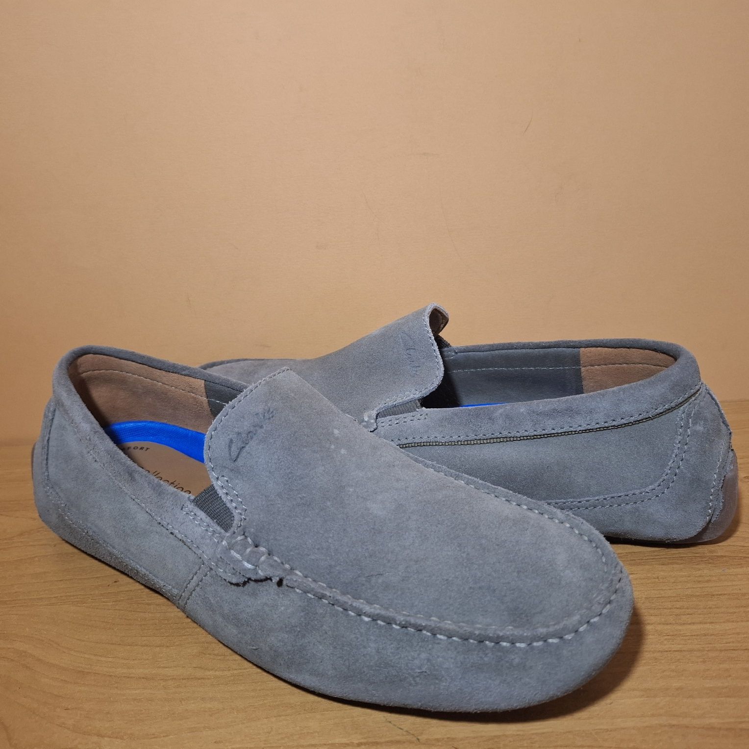 Чоловічі фірмові мокасіни Clark's