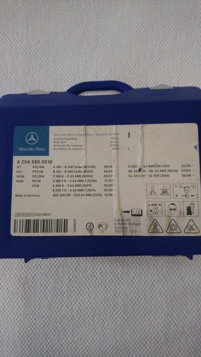 Caixa Lampadas Mercedes