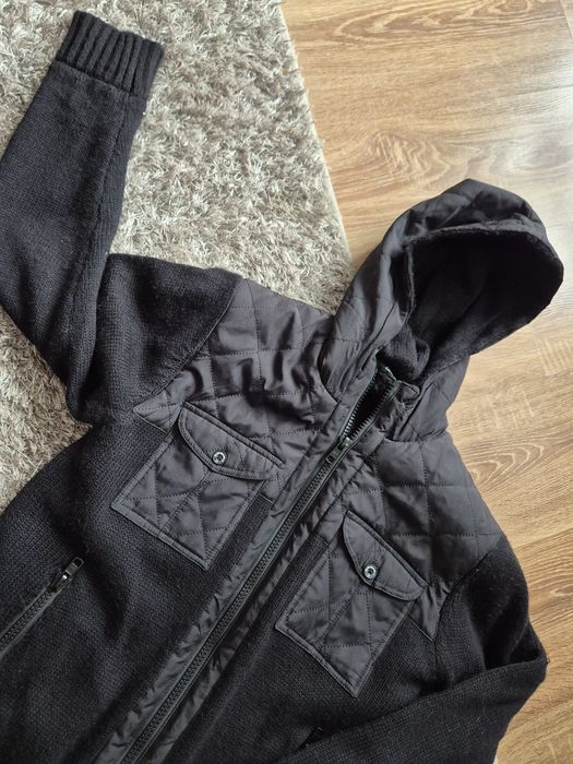 Cieplutki sweter/kurtka z kapturem,George,r.M/L