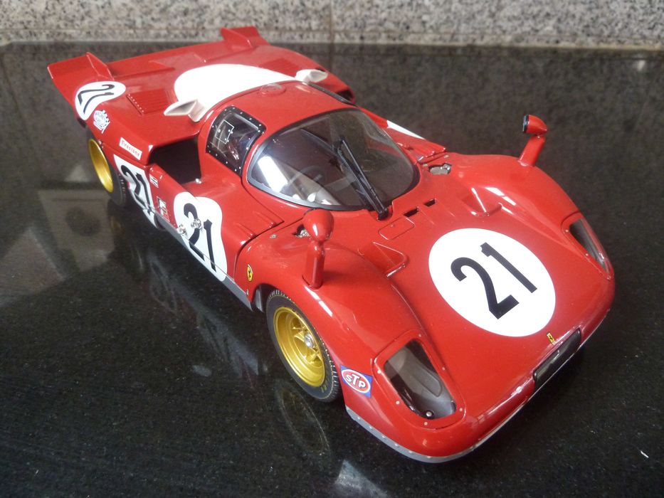 1:18 Hot Wheels Elite, Ferrari 512S, 12H Sebring 70 AutoArt Minichamps