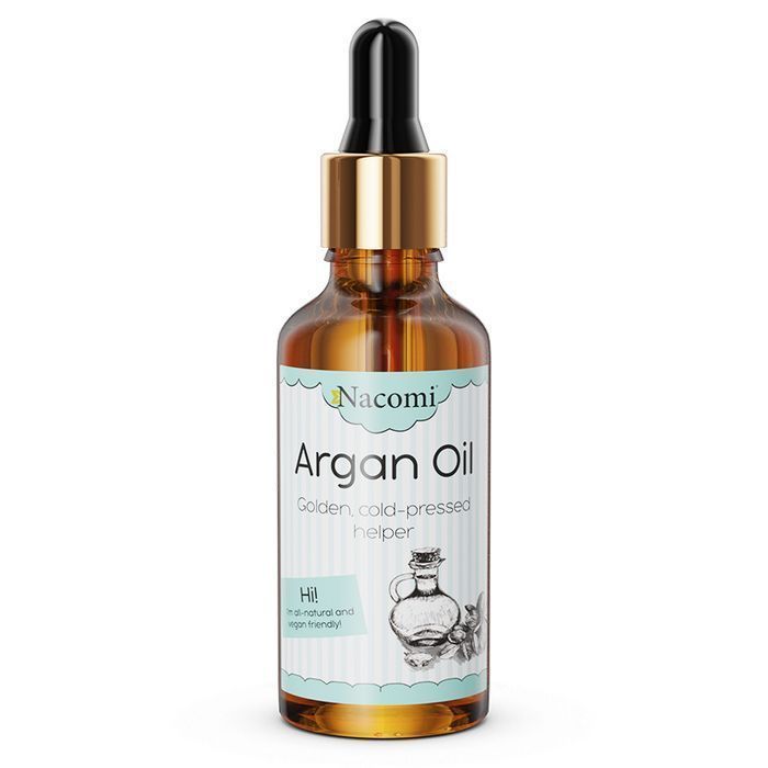 Nacomi Argan Oil Naturalny Olej Arganowy Z Pipetą 50Ml (P1)