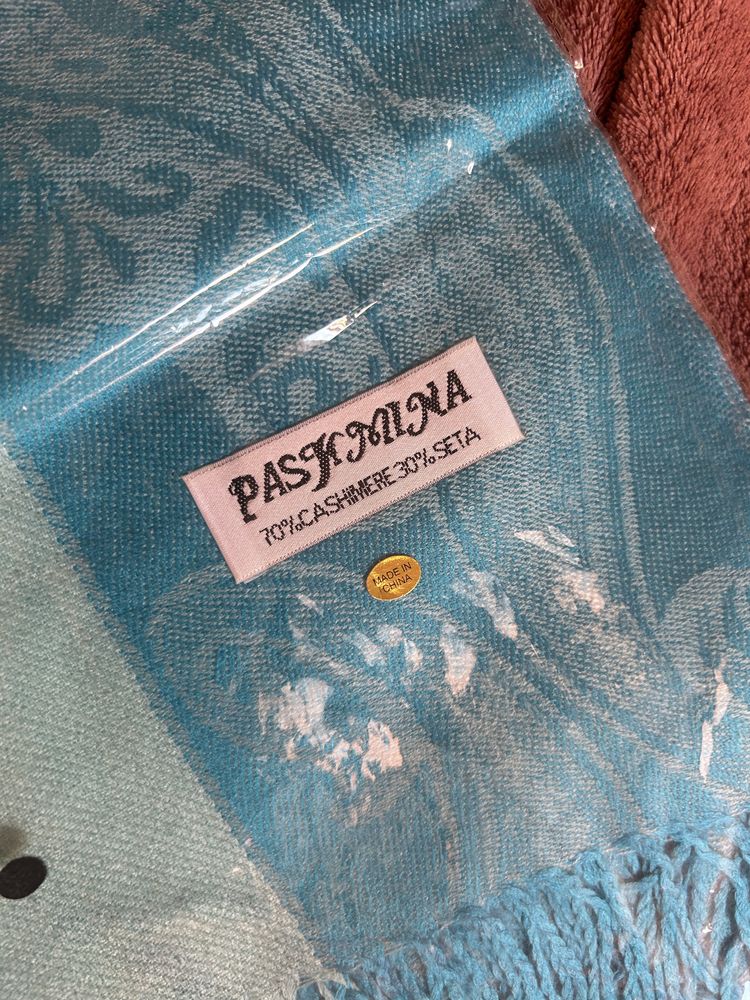 Apaszka pashmina 70% kaszmir 30% jedwab