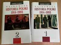 Najnowsza historia polski tom 1 i 2 Polska Historia
