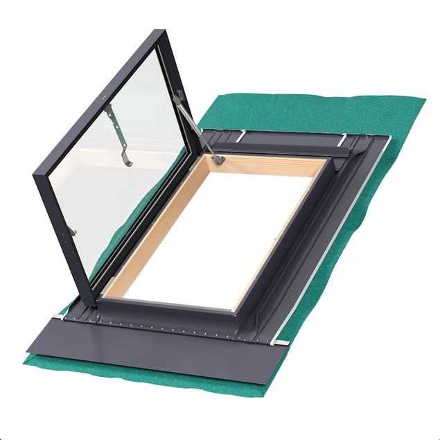 Wyłaz dachowy FAKRO WGU-X kolor antracyt / grafit 46x75 - Ruda Śląska