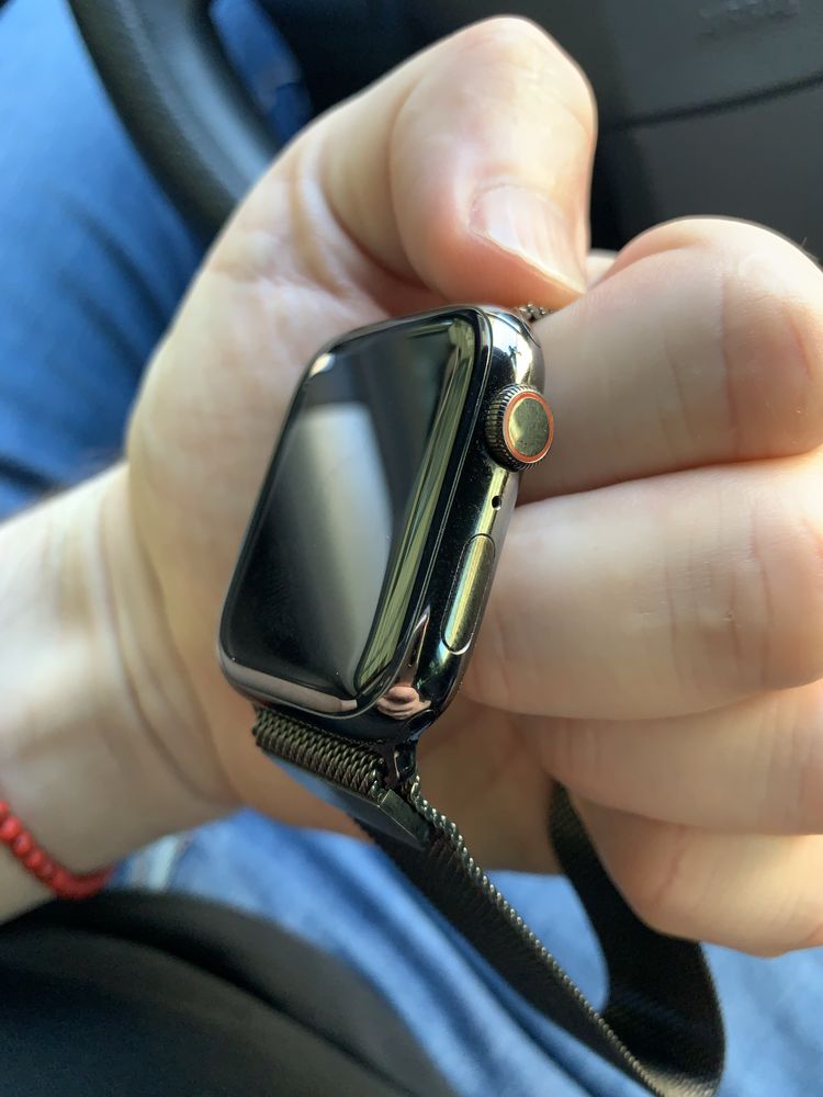 Apple Watch 7 Stainless Steel 46 mm Black
