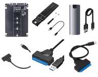 Переходник M2 NGFF to SATA адаптер M.2 2'5 NVME PCI-E карман USB USB-C