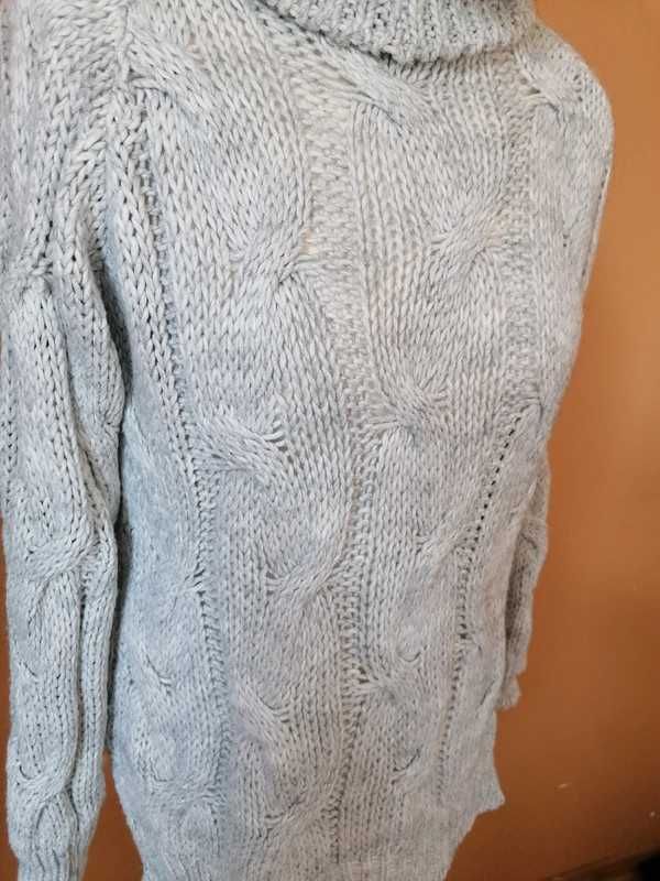 Piękny sweter sweterek Made in Italy M 38 40 L basic y2k