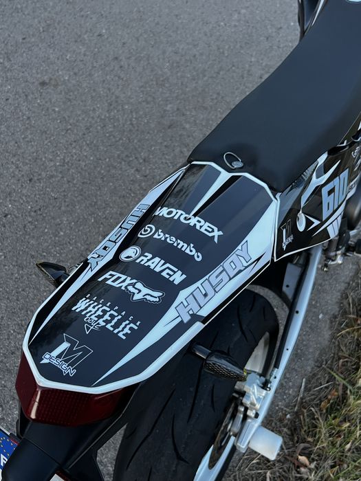 Motocykl Supermoto Husqvarna sm 610 ie zarejstrowany na kat A2