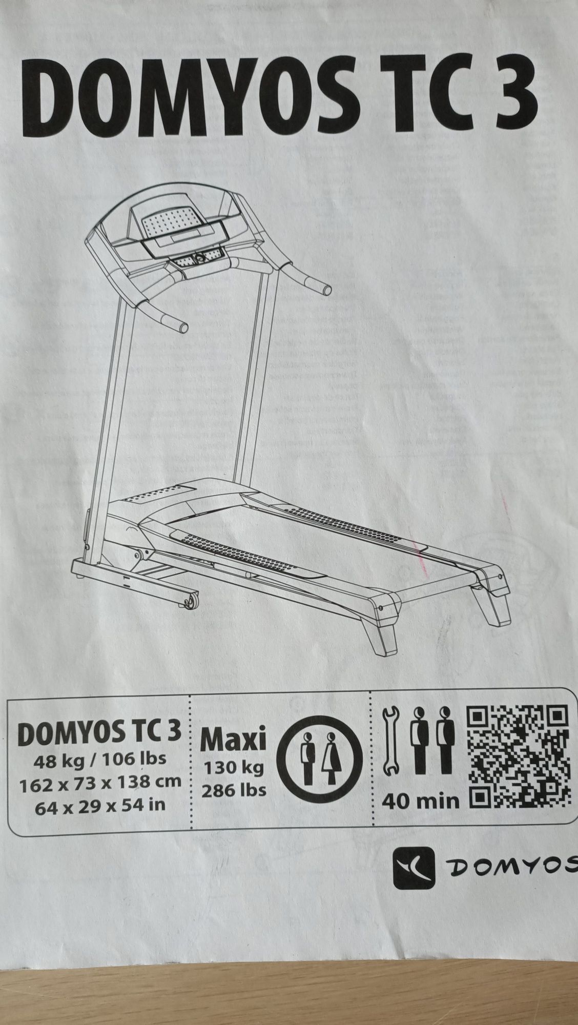 Profesjonalna Elektryczna bieżnia domowa do biegania Decathlon fitness