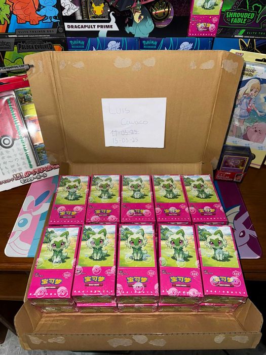 Pokémon Gem Pack Vol. 1 Booster Box INCLUI PROMO CARD