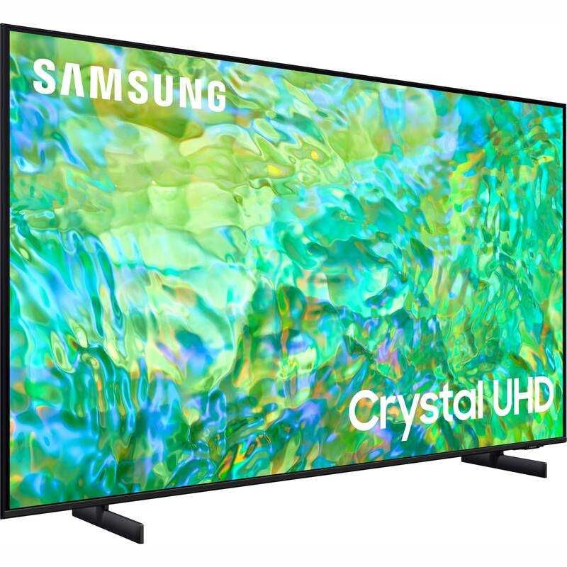 Телевізор Світлодіодна лампа Samsung UE55CU8072 55" 4K UHD чорний