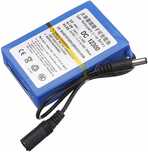 Akumulator litowo-jonowy DC12V 3000mAh z ładowarką do kamer systemów