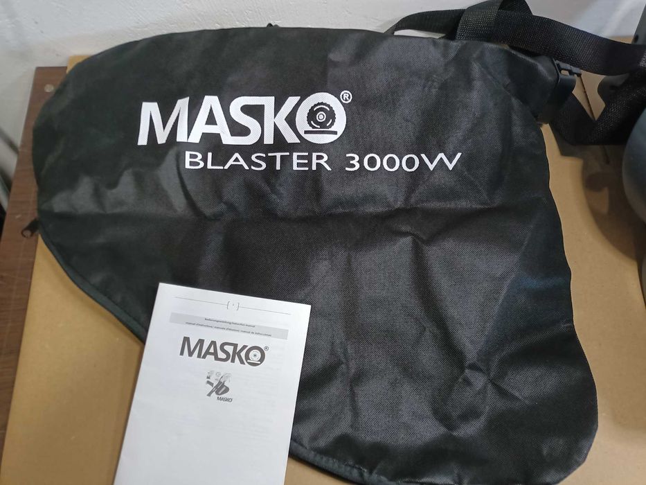 MASKO Elektryczny odkurzacz dmuchawa do liści 3w1