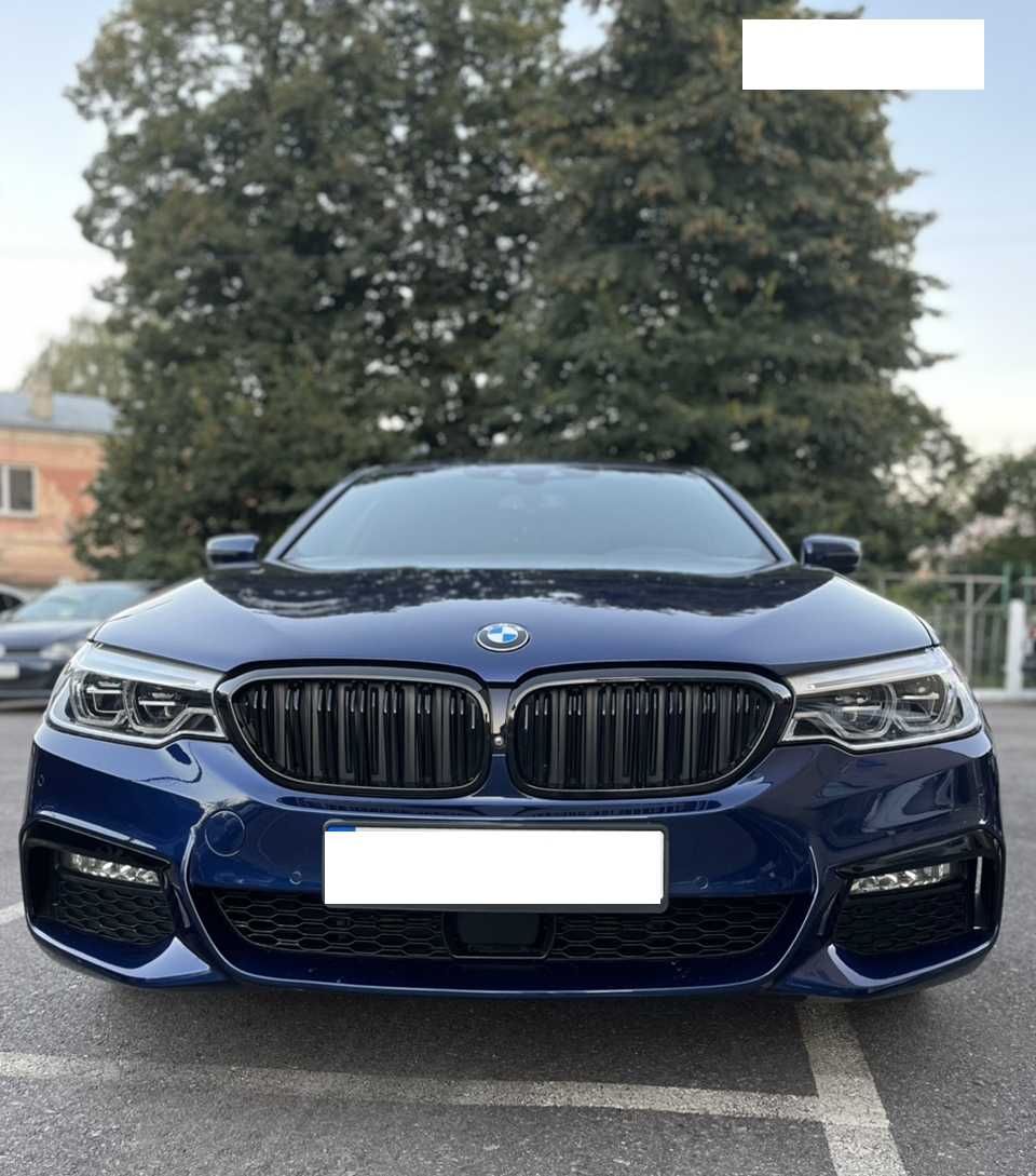 Ноздри на BMW 5 Series G30 Решетка радиатора бмв 5 г30