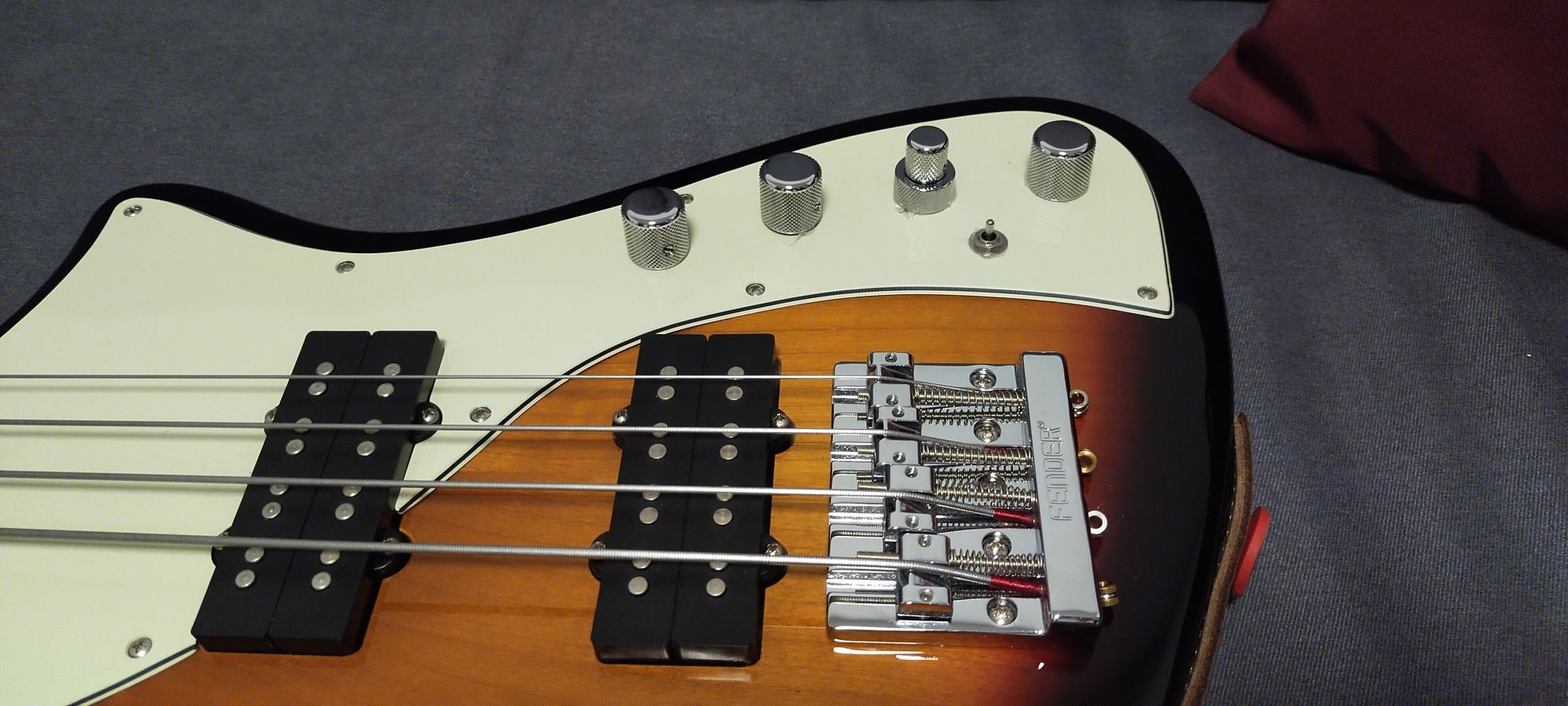 Fender Player Plus Meteora Active Bass gitara basowa Sunburst ideał