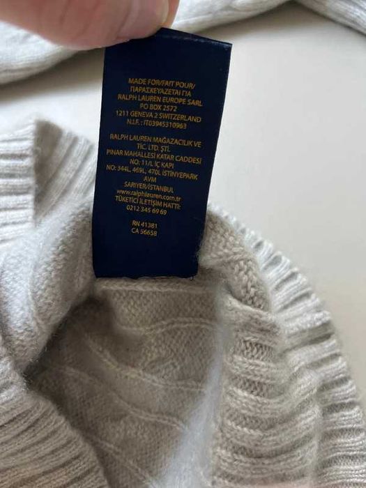 Polo Ralph Lauren kaszmirowy sweter 8 134