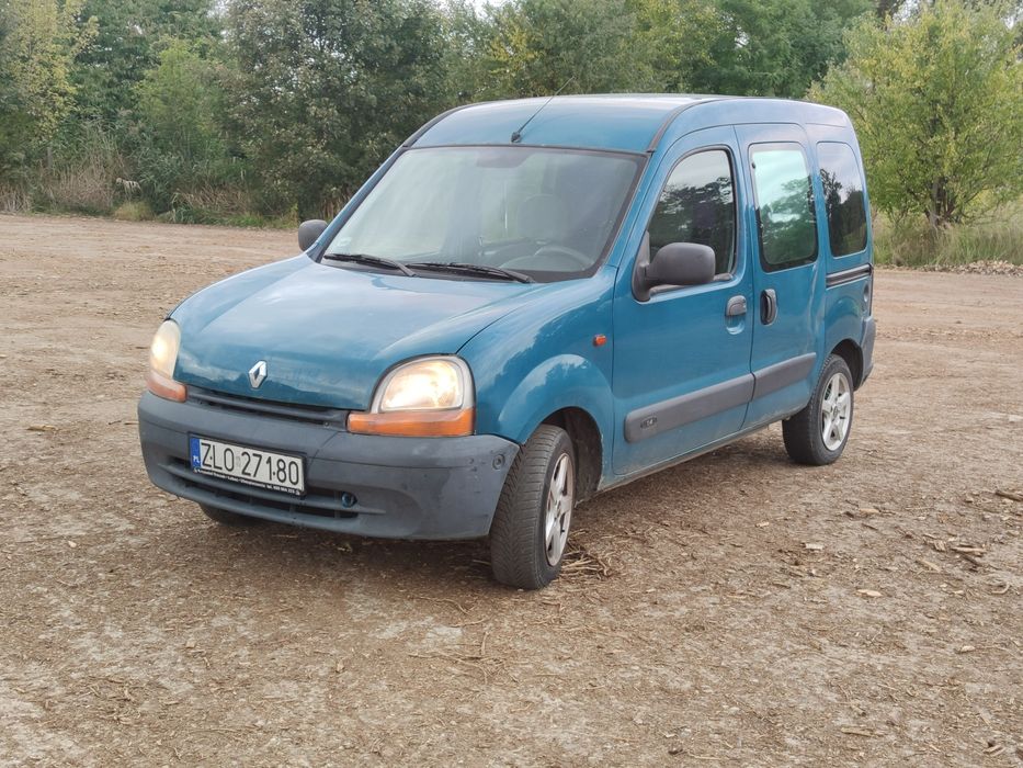Renault Kangoo I 1.4 benzyna+ LPG. Hak. Alufelgi.