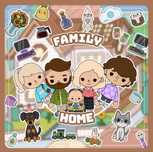 Toca boca family home, avatar, pusheen, labubu, gry na rzepy