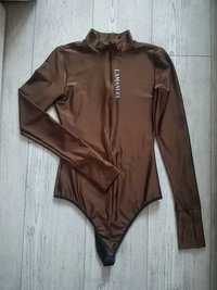 Czekoladowe body La Manuel lycra XS/S