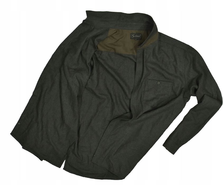 Seeland Męska Wełniana Koszula Myśliwska Trekkingowa 3Xl