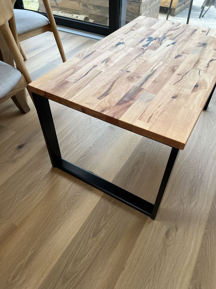 Stolik kawowy loft buk holenderski