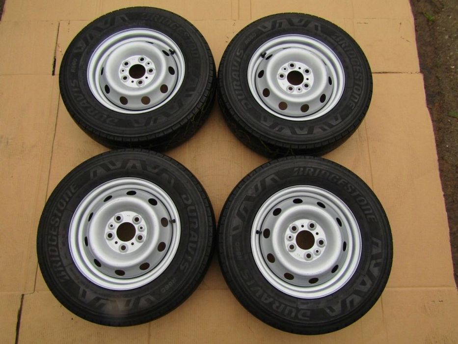 4x Felgi 15 Fiat Ducato Peugeot Boxer Citroen Jumper Opony 6j 5x118 ET68