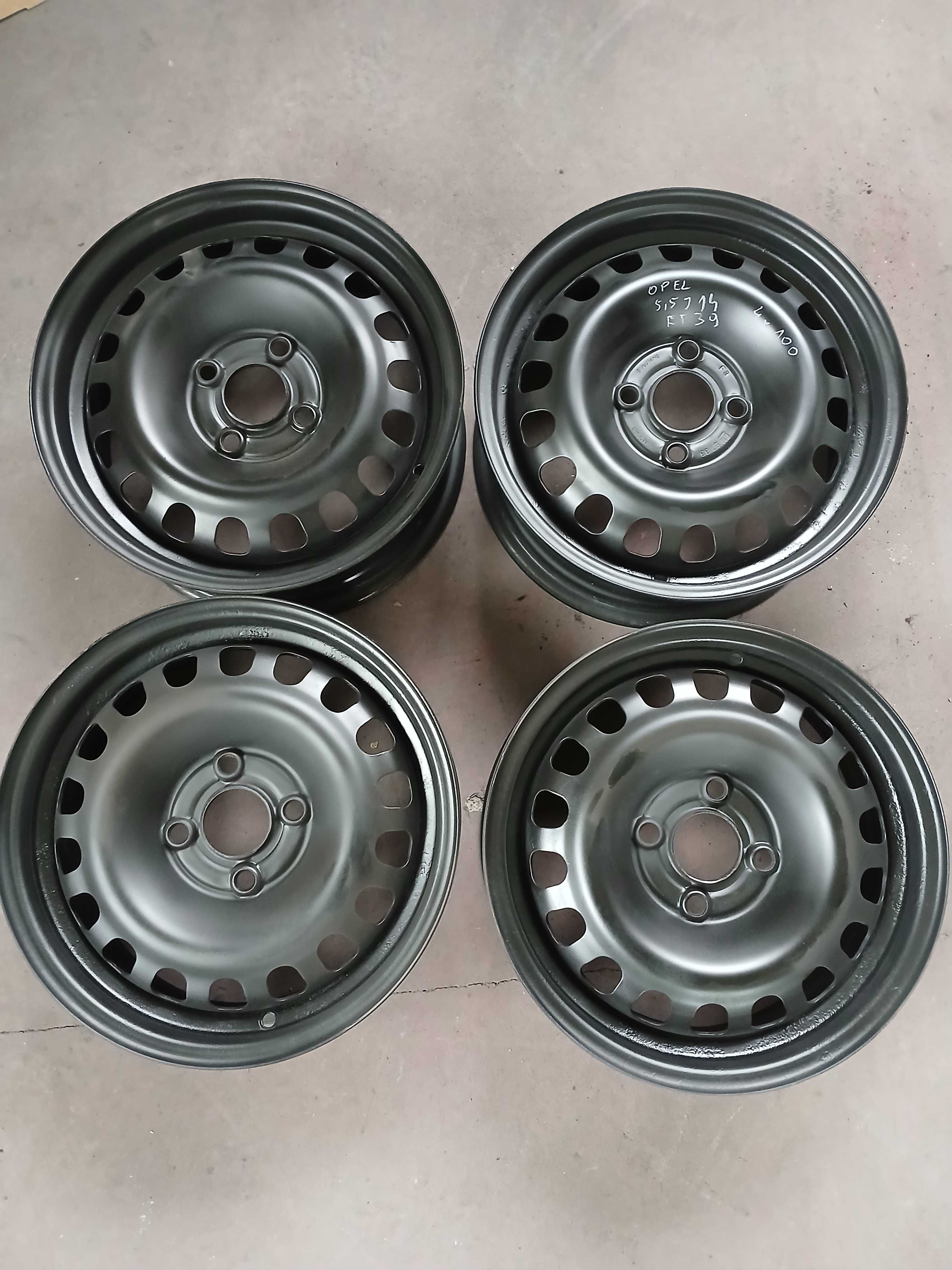 Felgi stalowe Opel Corsa D Astra itp 4x100 5,5j14 ch 56,6 et 39