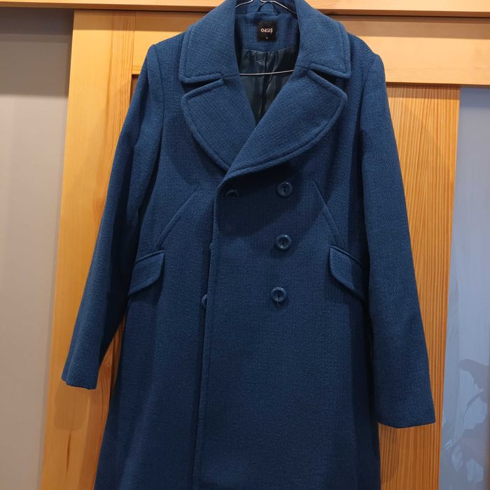 Turkusowy płaszcz Oasis