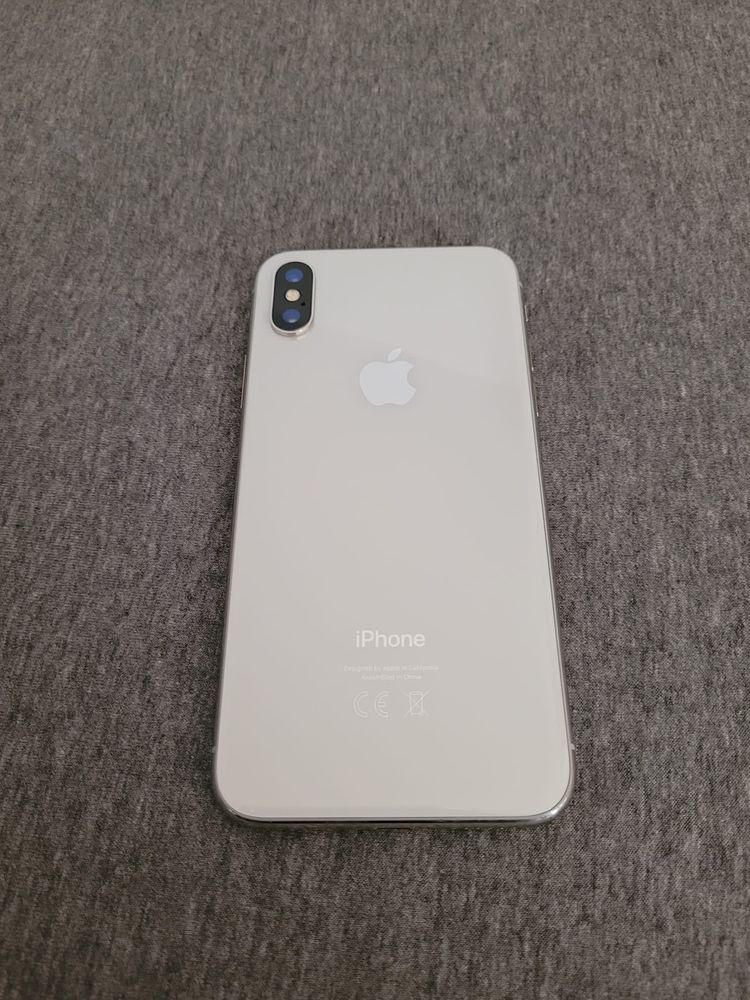 iPhone X 64GB sprawny, zadbany biały srebrny