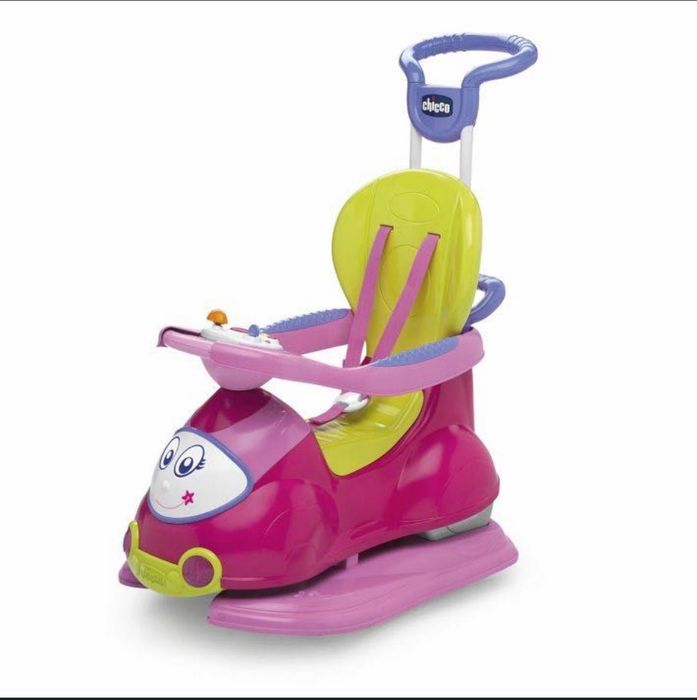 Cavalgável Quattro rosa da Chicco (9+)