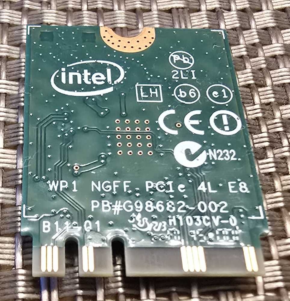 Intel Dual Band Wireless-AC 3160NGW Karta sieciowa wifi