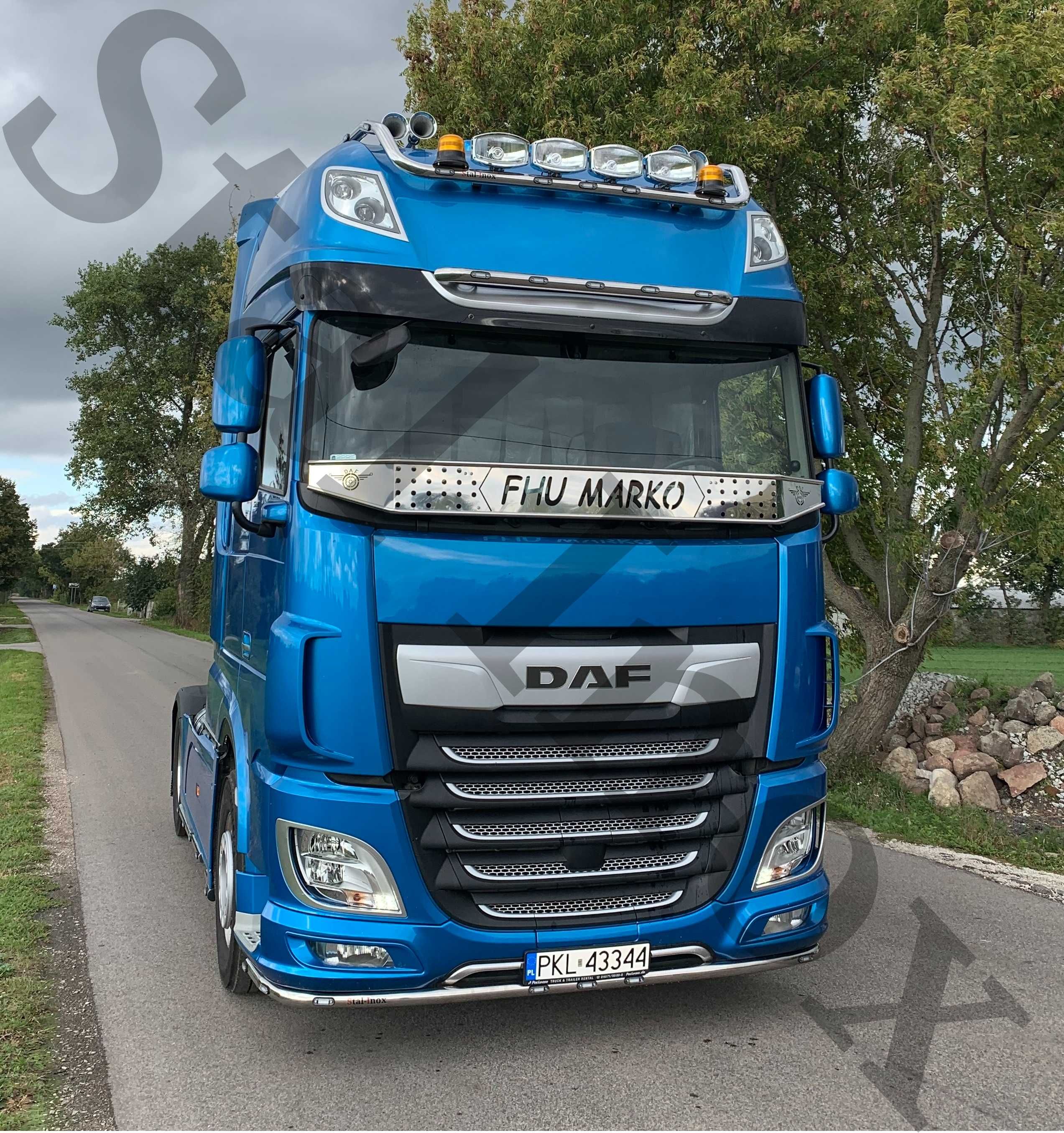 ORUROWANIE Pod zderzak Daf XF 105 / 106 oświetlenie led Producent