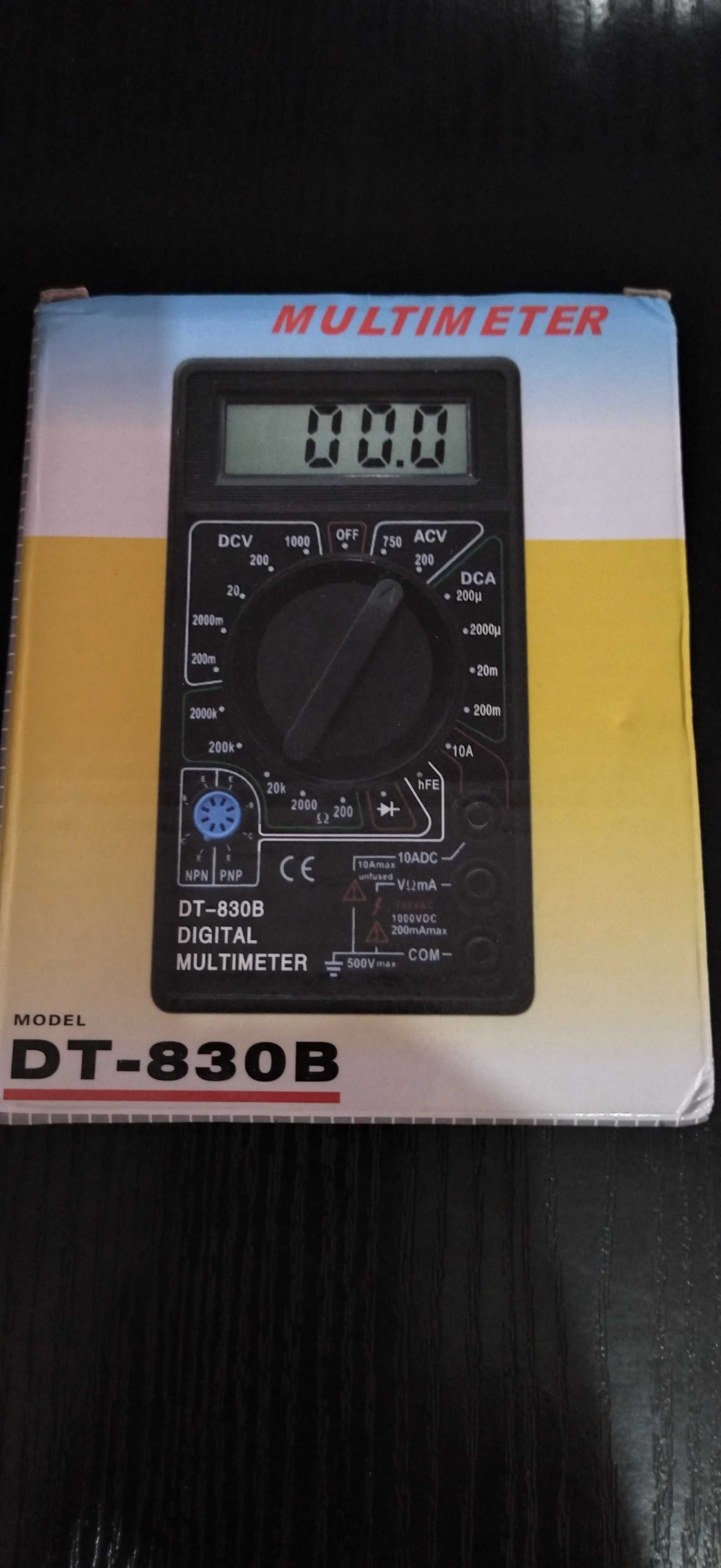 Мультиметр DT 830B Черный