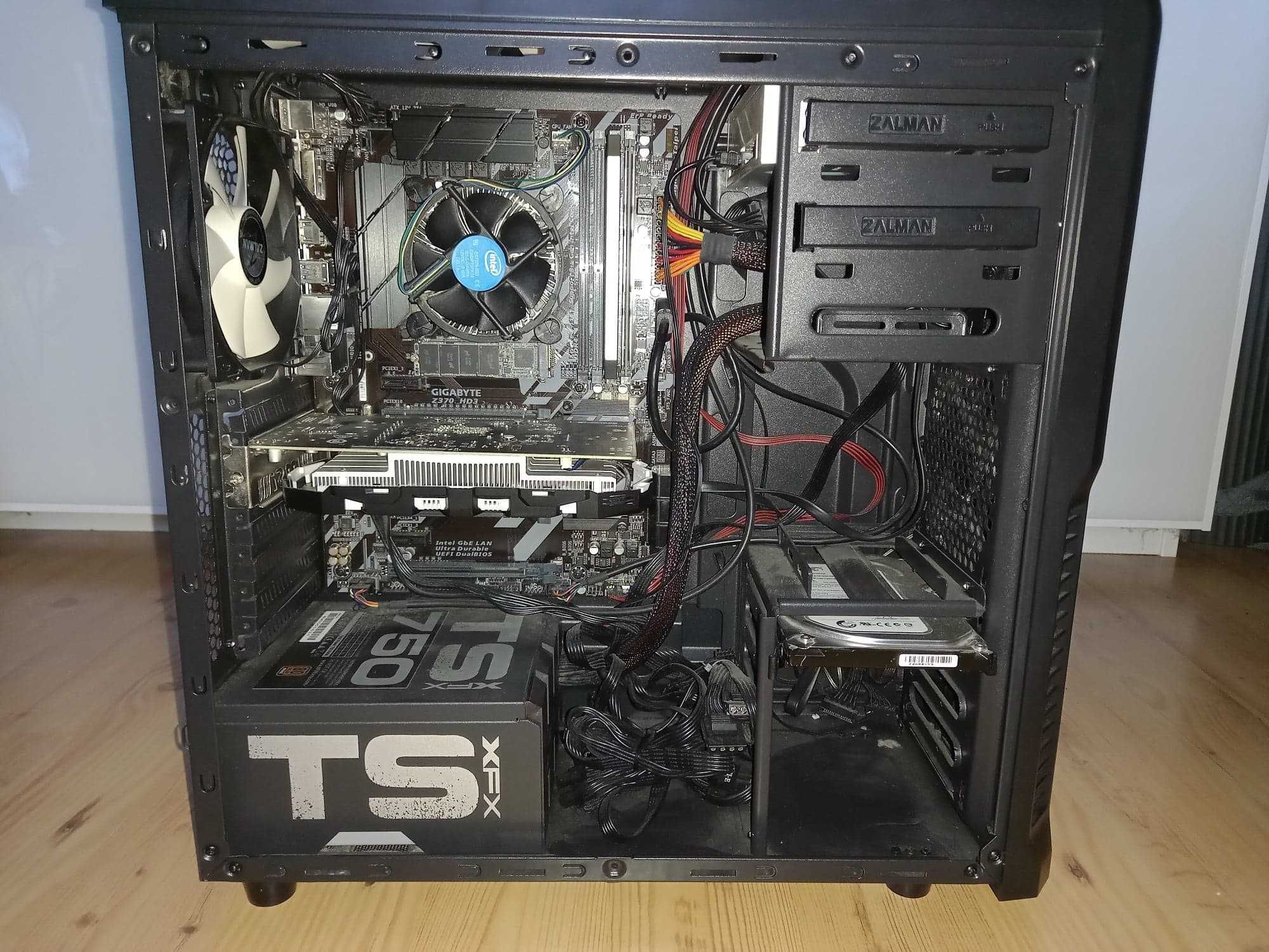 Komputer gamingowy GTX 1050 Ti 4GB, i3-8100, 8GB RAM DDR4