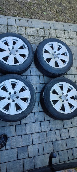 Felgi aluminiowe 16 cali 5x112, Audi Seat VW