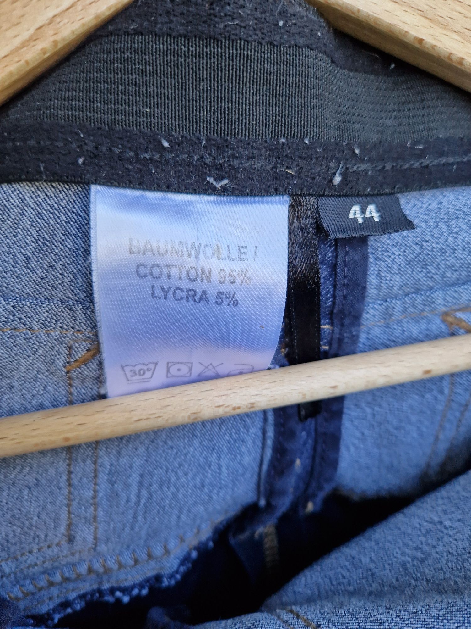 Bryczesy denim jeans M/L