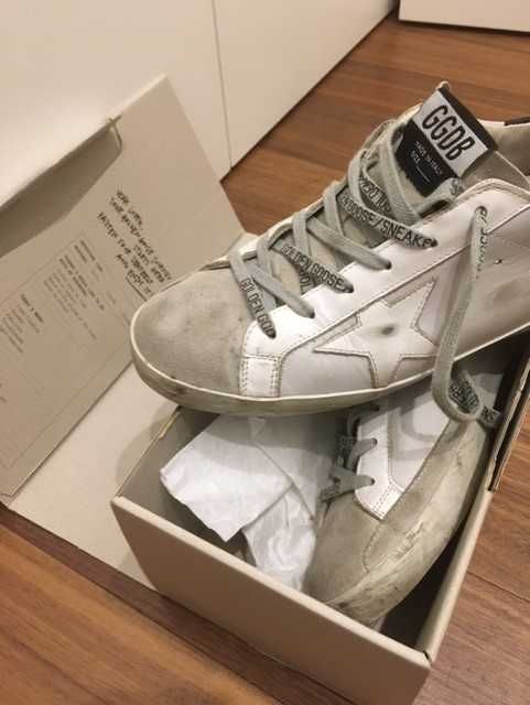 Golden Goose Superstar autenticos Tamanho 39