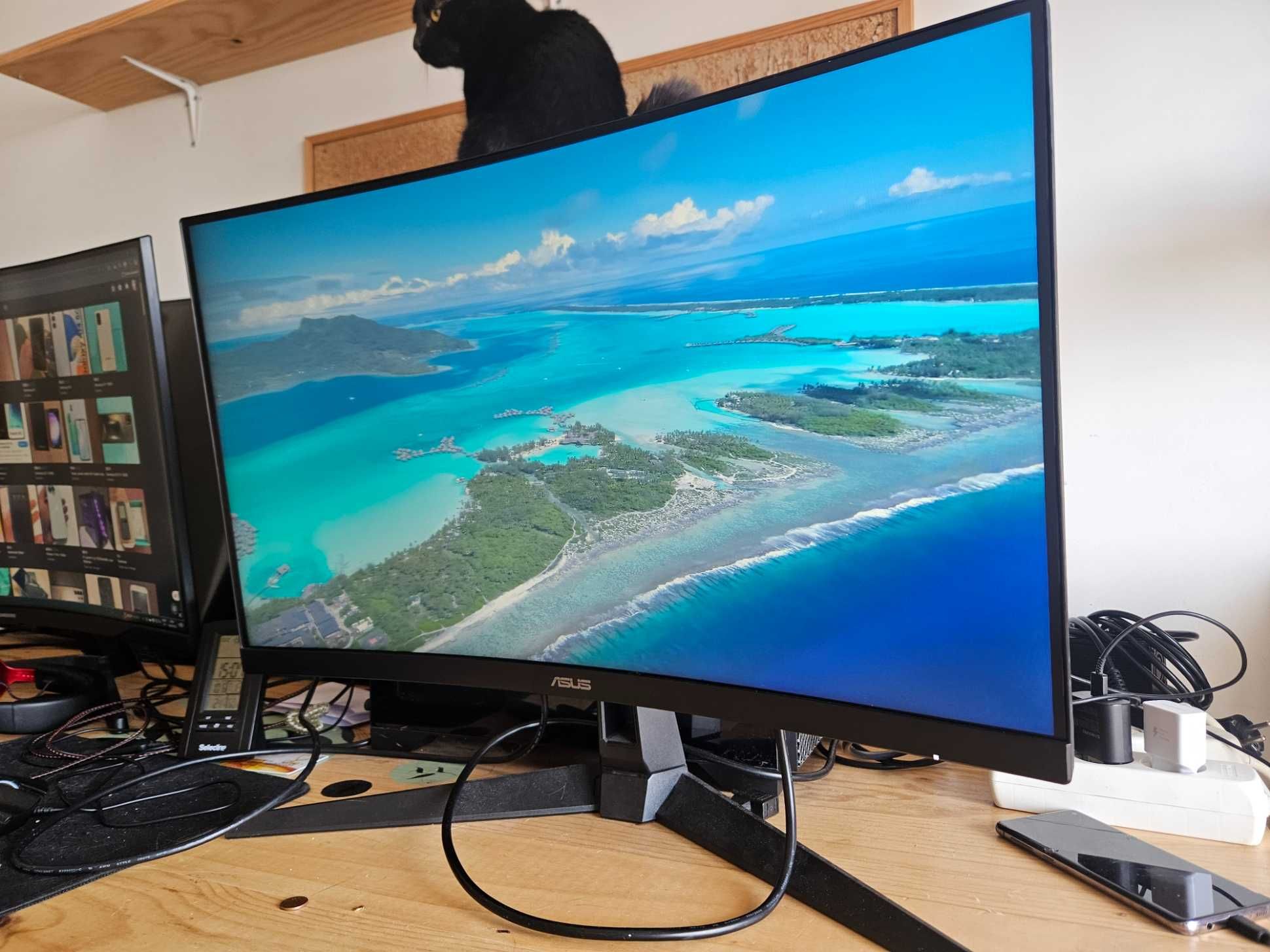 Monitor Curvo Gaming ASUS TUF VG27VH1B (27'' - 1 ms - 165 Hz)