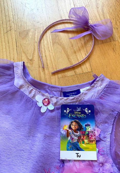 Strój przebranie sukienka Encanto 5-6 lat