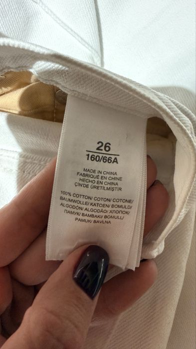 Білі джинсові кюлоти Polo Ralph Lauren