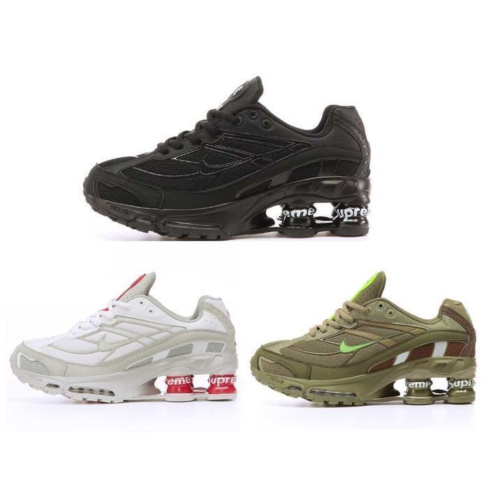 Унисекс кроссовки Nike x Supreme Shox Ride 2 найк суприм шокс райд