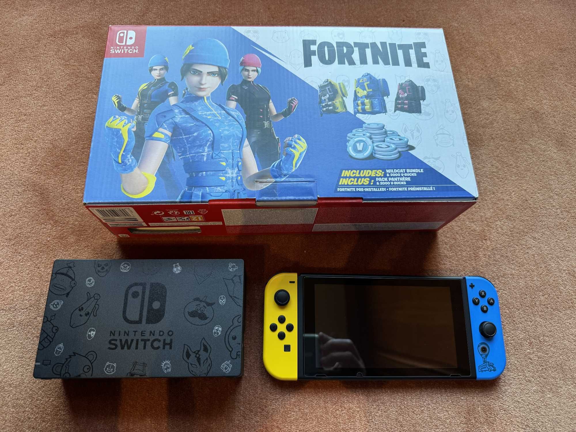 konsola Nintendo switch Fortnite bez kodu