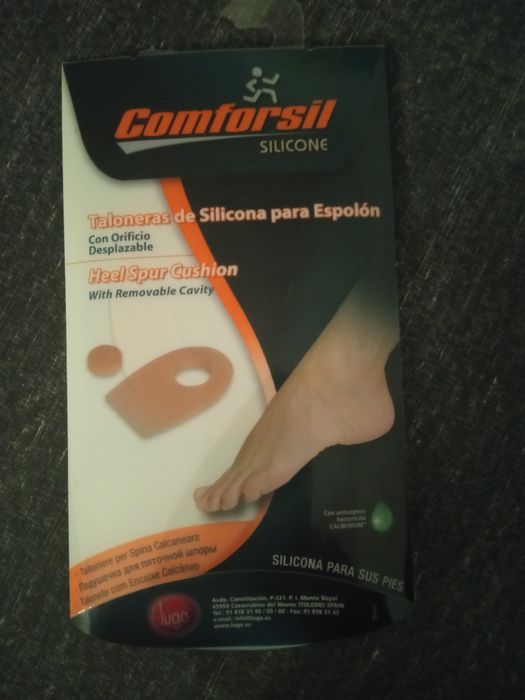 Talonete de Silicone para Pés Novo