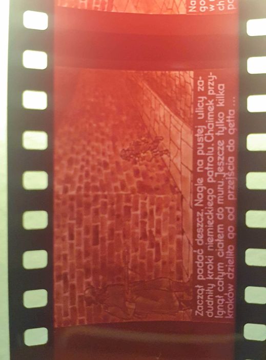 Bajka Klisza rzutnik ANIA ? PRL CHAIMEK UNIKAT Pozioma