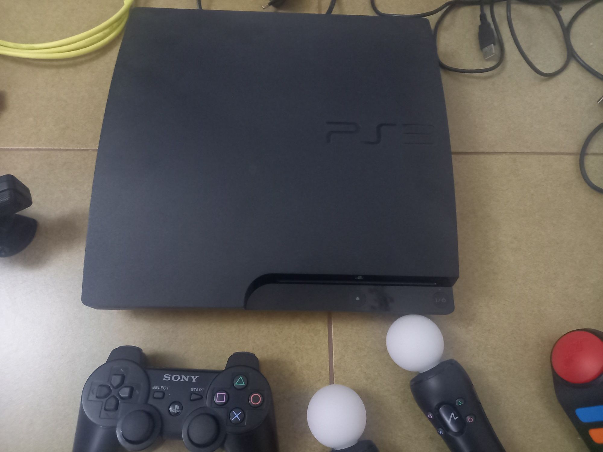 Playstation 3 com todos comandos e jogos