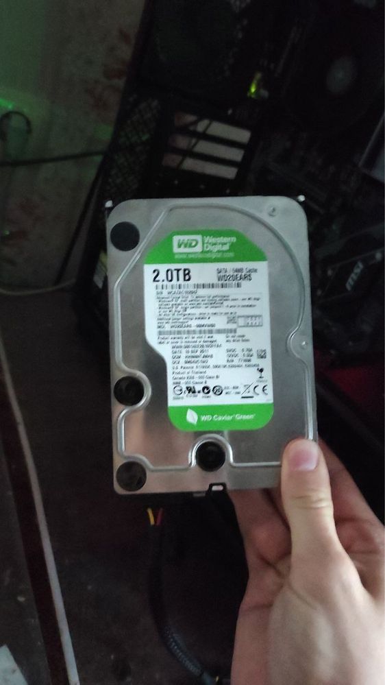 Жорсткий диск Western Digital 1TB