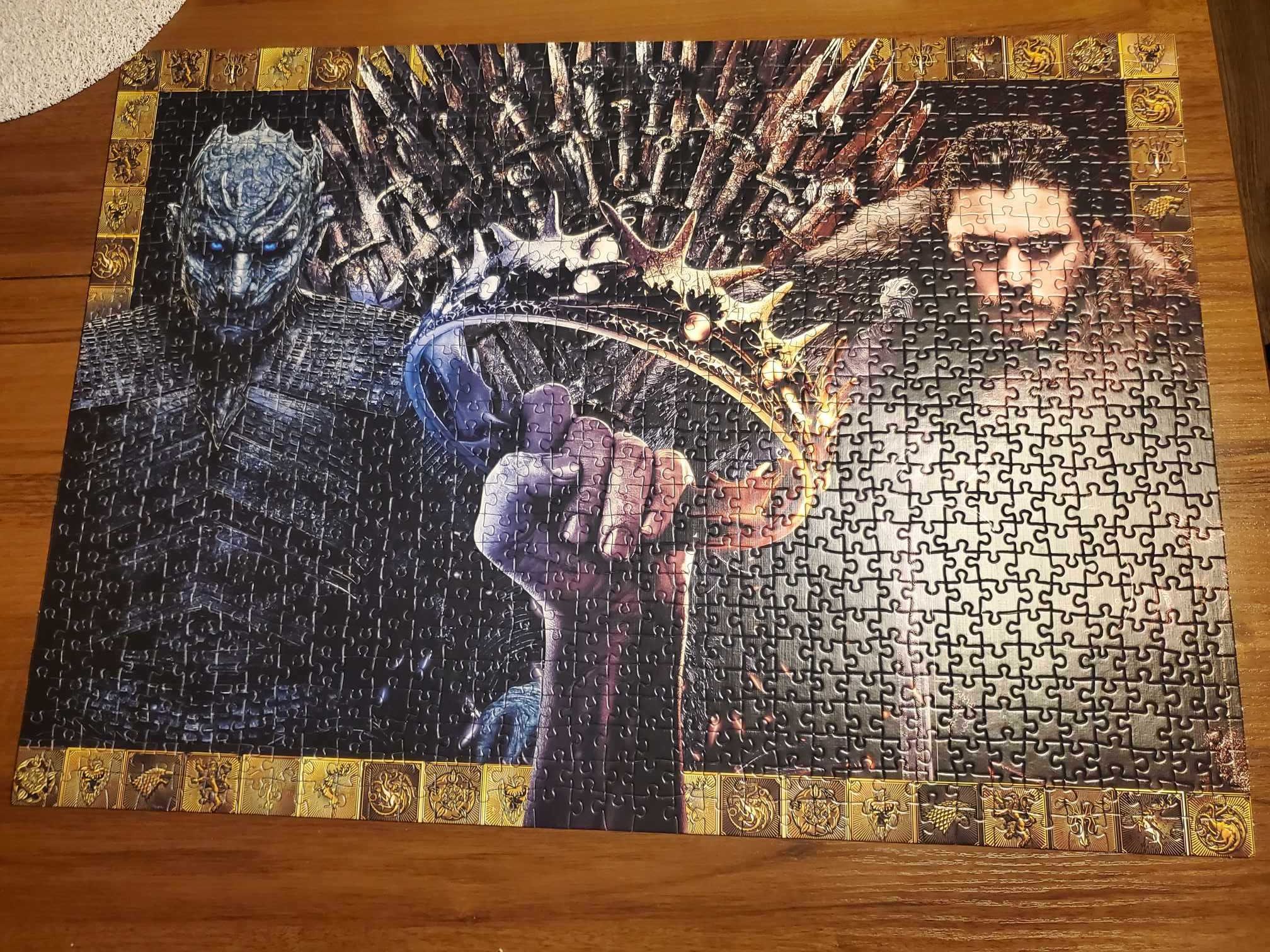 Puzzle Gra o Tron Game of Thrones 1000 Clementoni